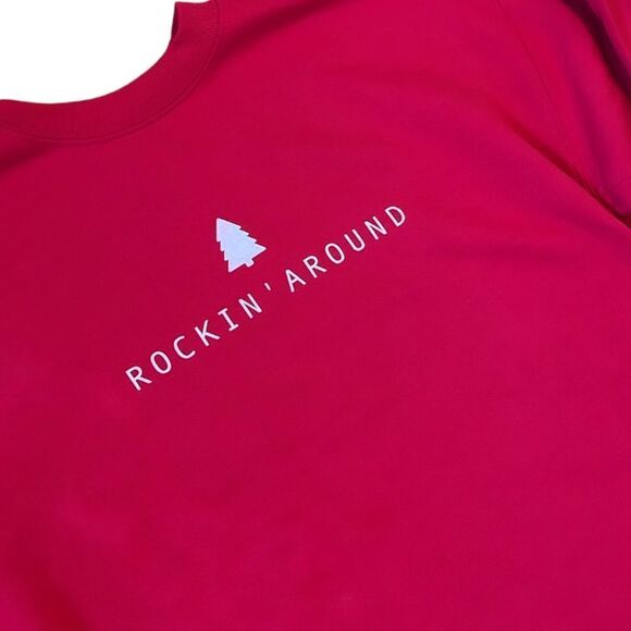 NWT Wool + Pepper Co. ROCKIN AROUND Unisex Christmas Crewneck Sweatshirt - Picture 4 of 10